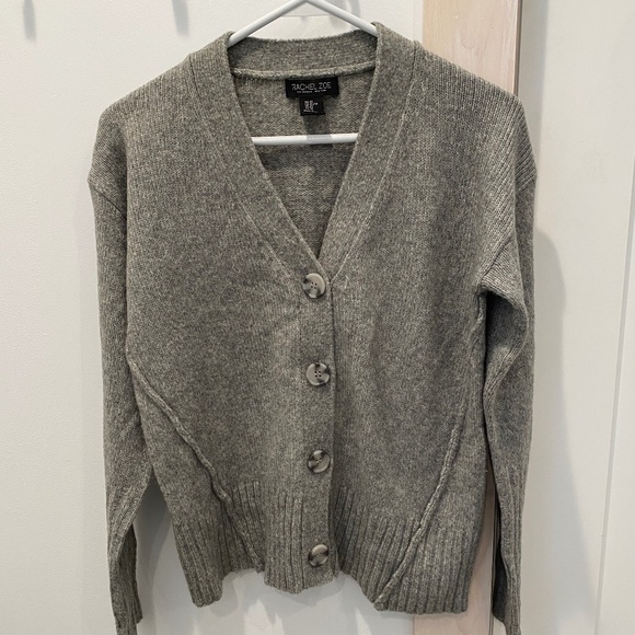 Rachel Zoe Gray Cardigan Sweater Sz. XS - Picture 1 of 3